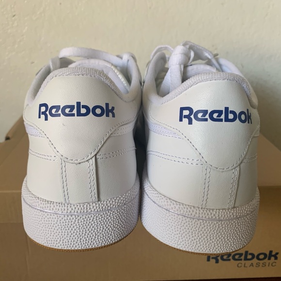 Reebok Club C 85 White Royal Gum Men’s Shoes - Picture 4 of 7
